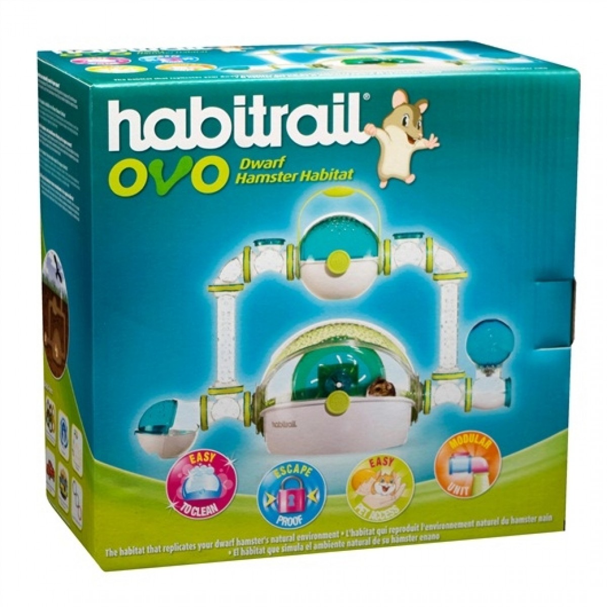 Habitrail dwarf hamster habitat discount