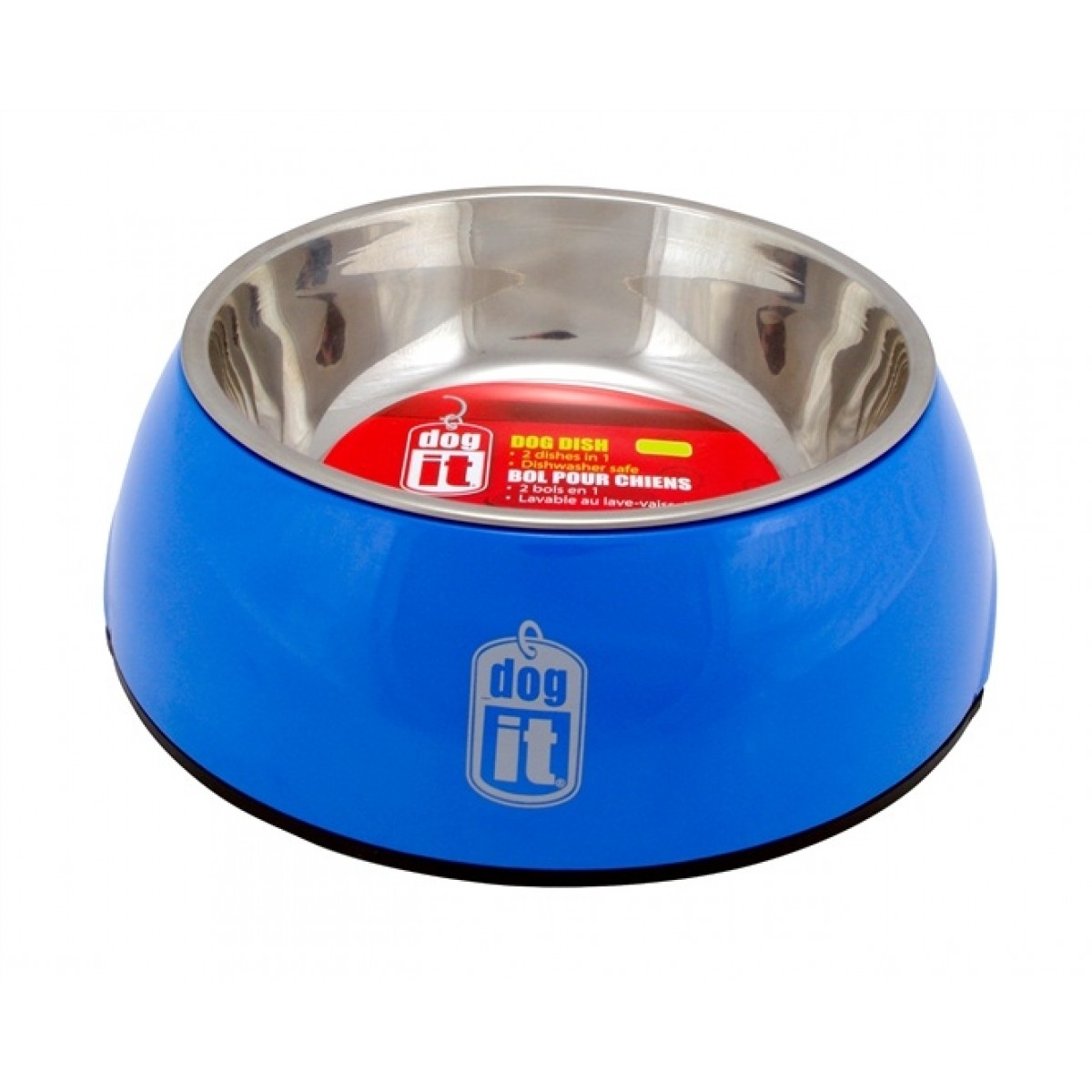 Dogit 2 in 1 Dog Dish Small Blue 350ml 73542 Starpet