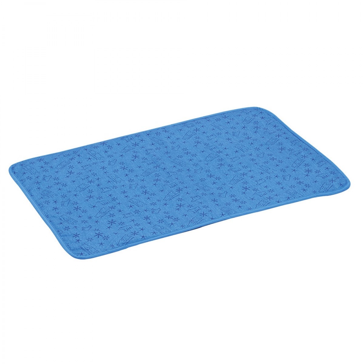 Marukan Cooling Mat Wide Navy Blue for Dogs Cats DA030