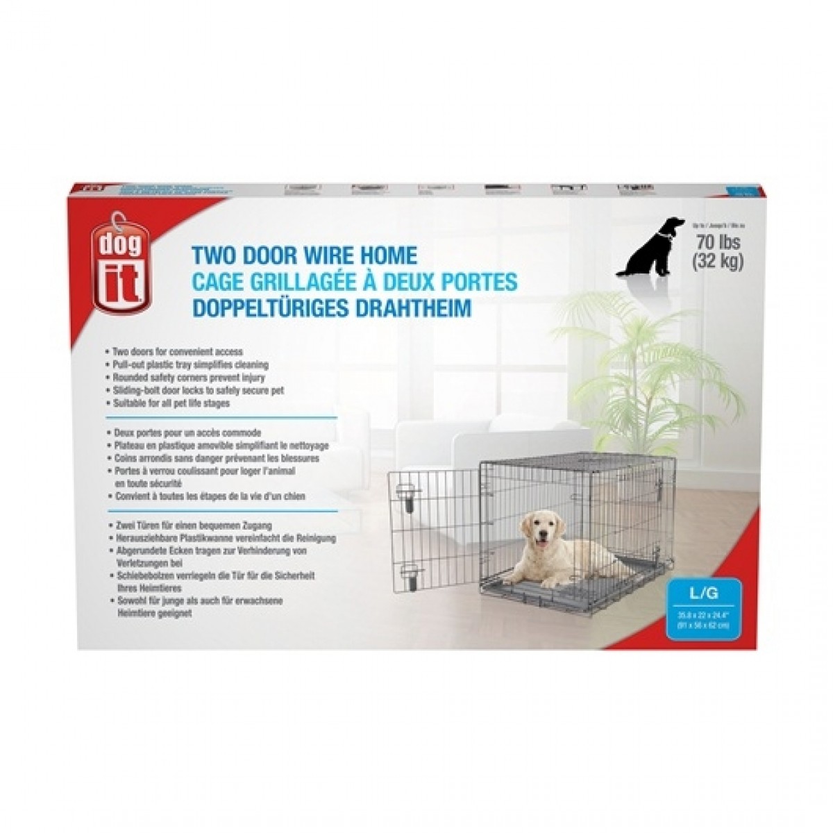 Dogit shop dog crate