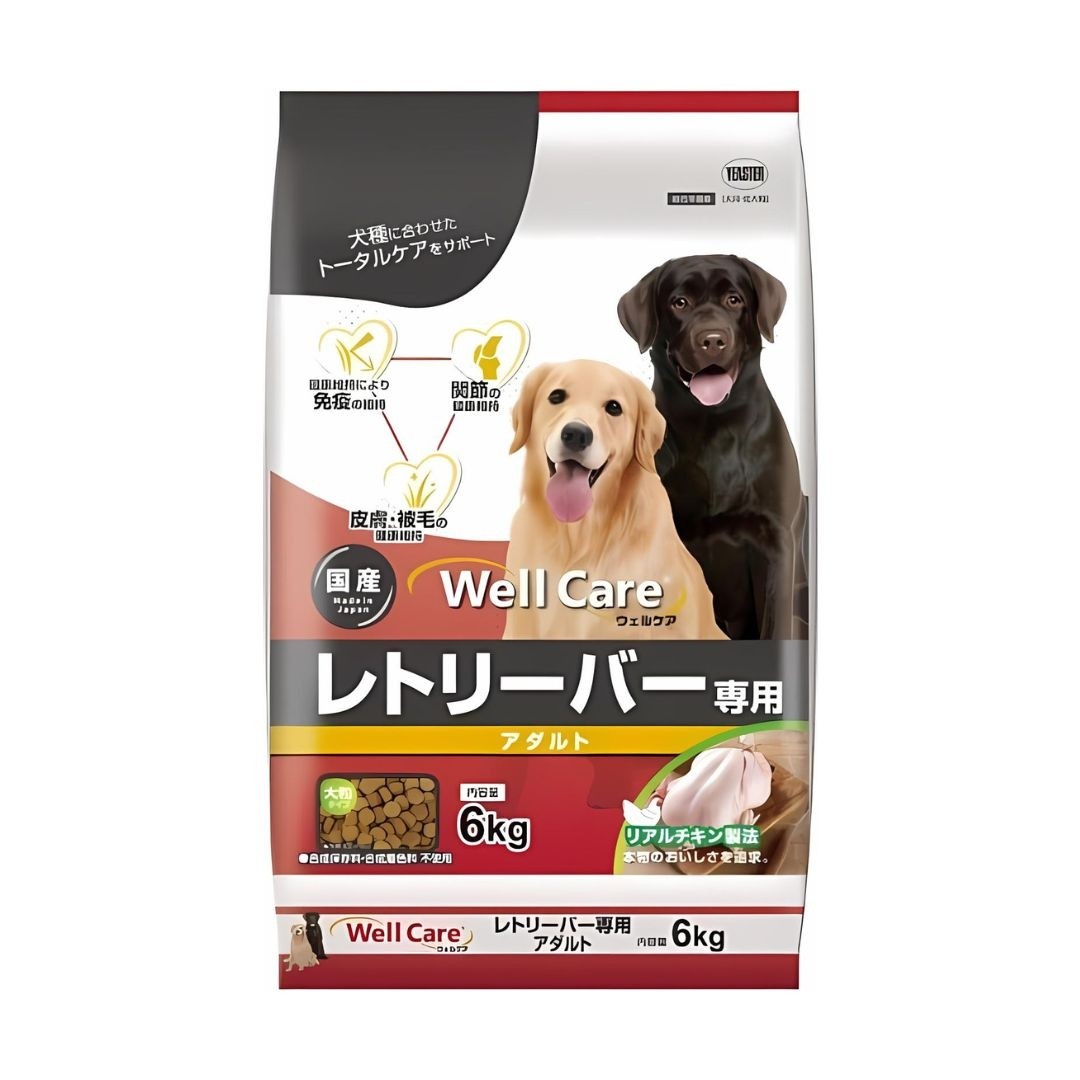 Well Care Golden Retriever Dry Dog Food for Adult 6kg (116489)