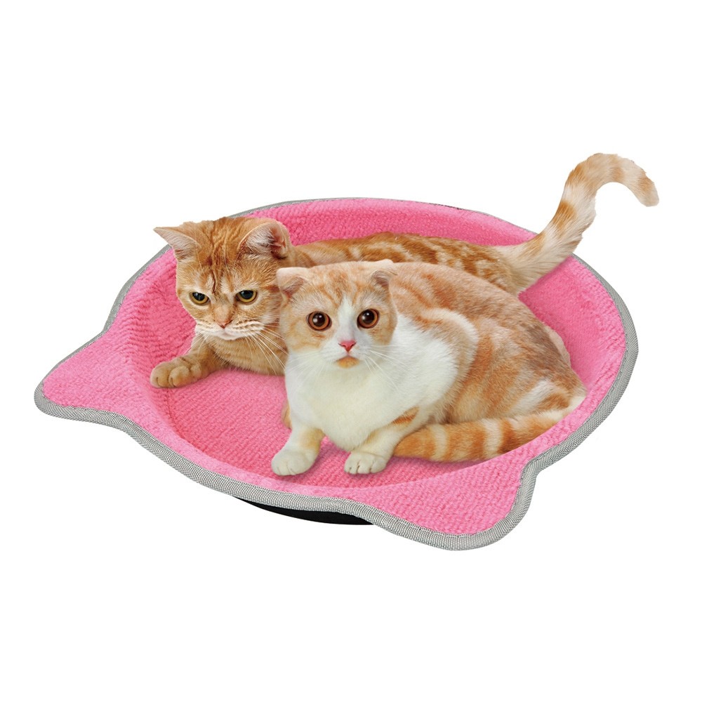Marukan Cat Scratching Tray Round Cat Shaped Jumbo (CT402)