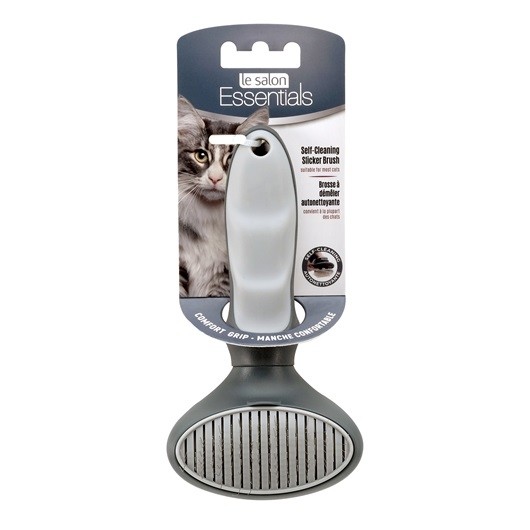 Le Salon Self-Cleaning Slicker Brush for Cats (50403)