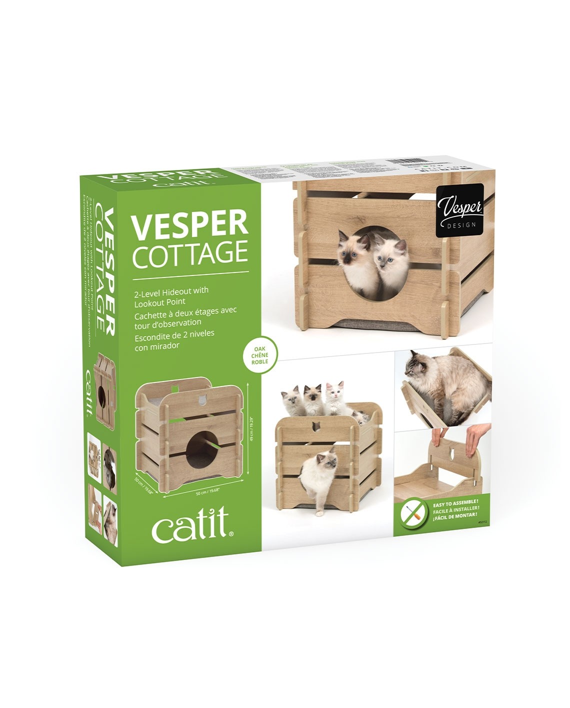 Vesper Cottage Oak (52112) Starpet Distributor of Pet Care Products