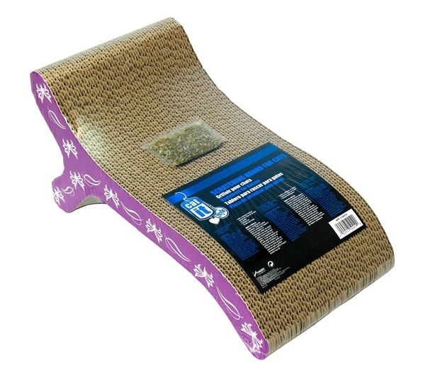 Catit Style Cat Scratcher with Catnip, Butterfly, Chaise (52419)