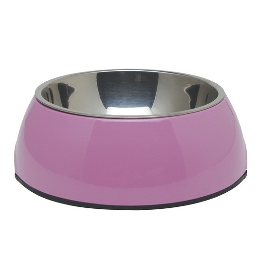 Dogit 2 in 1 Dog Dish Small, Pink 350ml (73541)