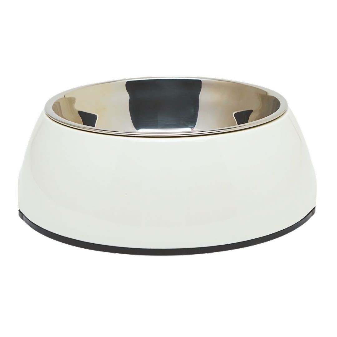 Dogit 2 in 1 Dog Dish, Large, White 1.6L (73557)