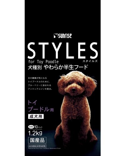 Sunrise Styles Adult Dog Food for Toy Poodle 1.2kg (924262)