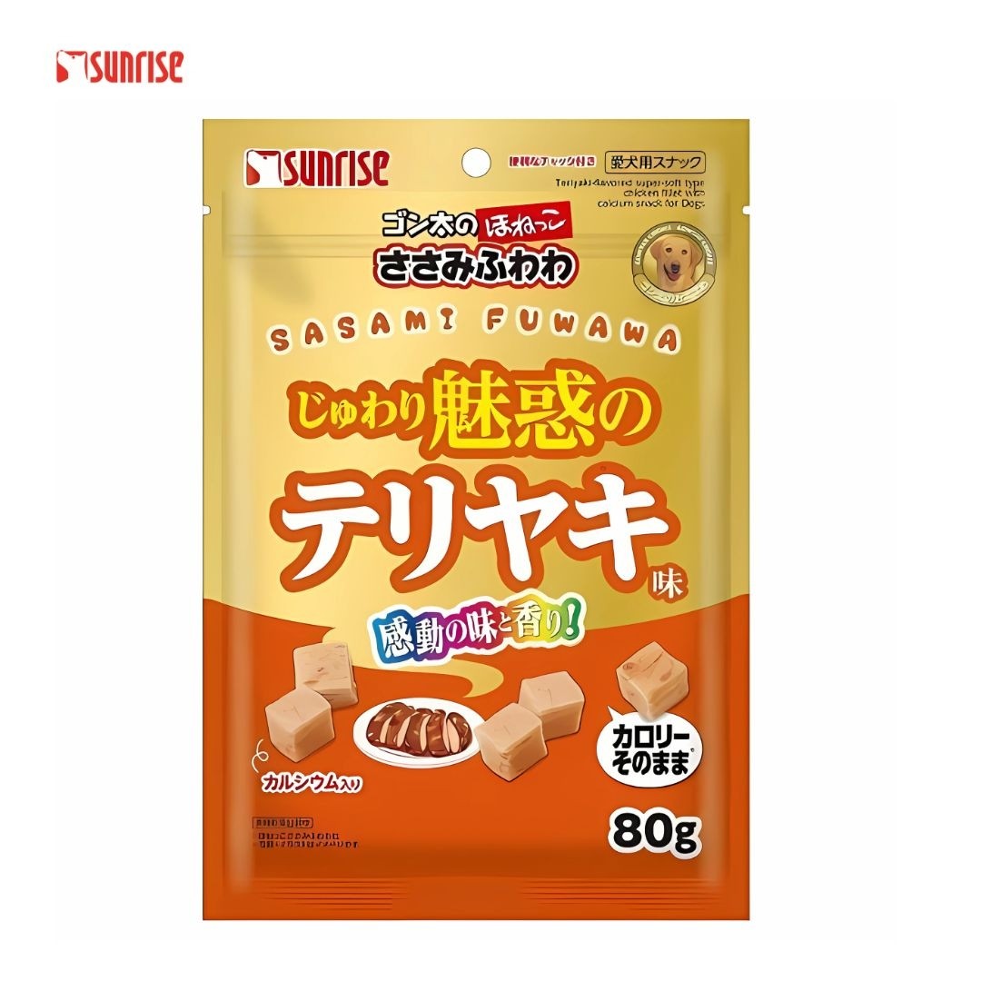 Sunrise Super Soft Chicken Fillet with Teriyaki for Dogs 80g (945045)