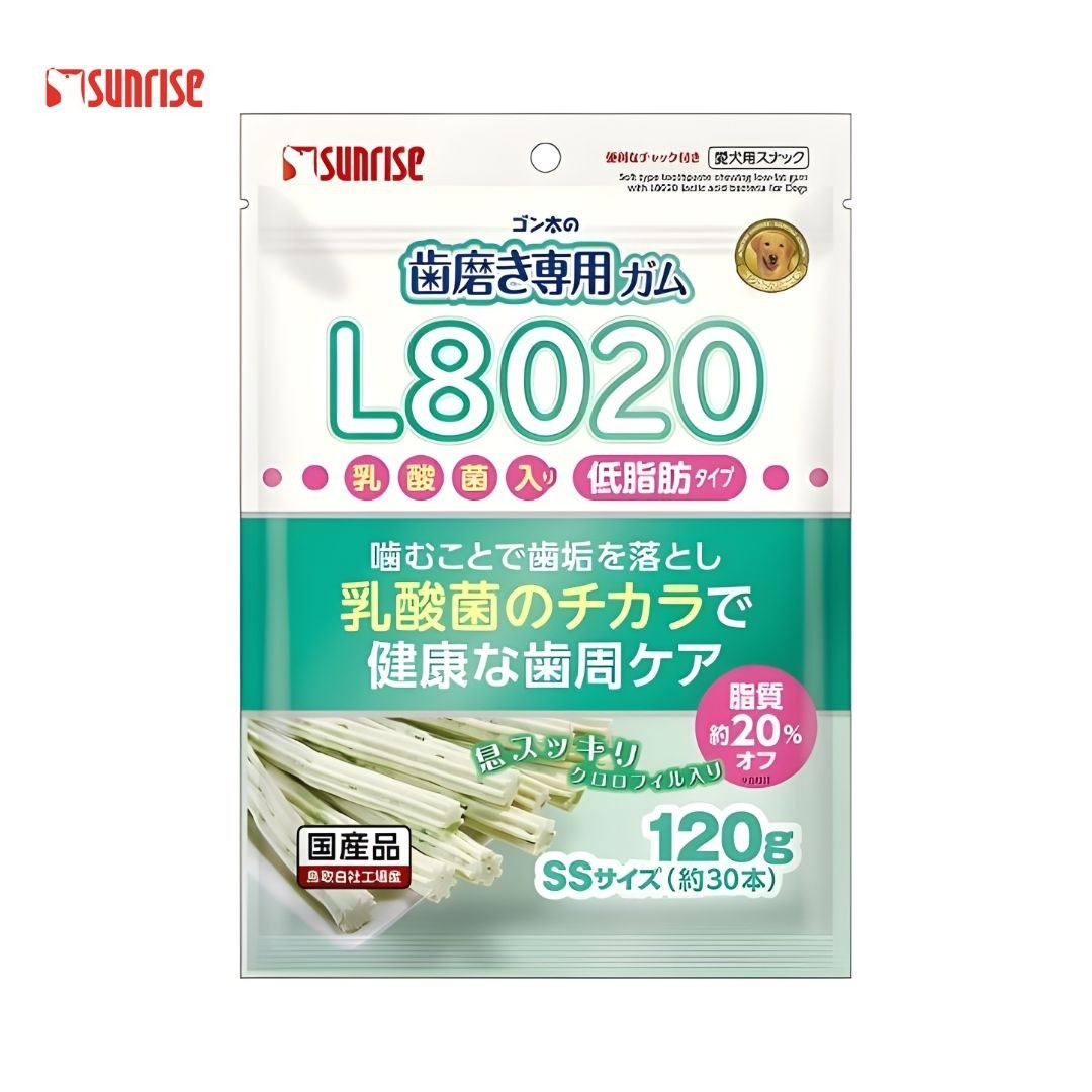 Sunrise Chlorophyll with LAB Dental Treat for Dogs 120g (945717) NEW