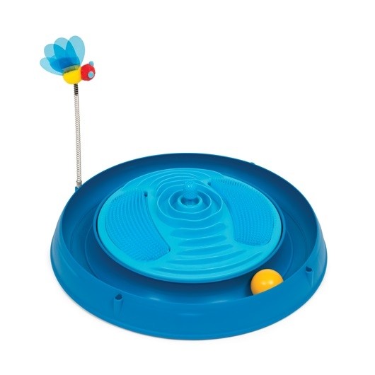 Catit Play 3 in 1 Circuit Ball Toy with Massager (43001)