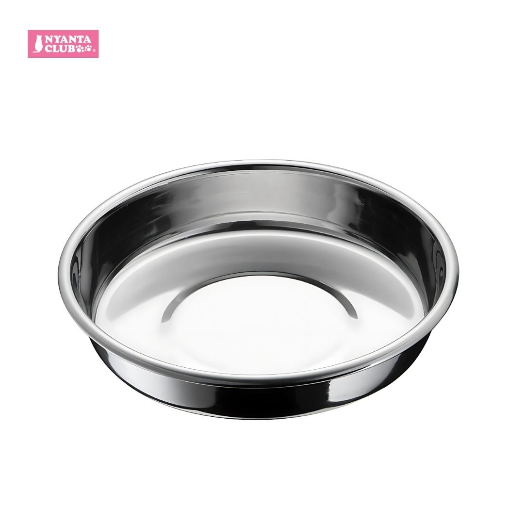 Marukan Basic Stainless Steel Bowl for Cats, M (CT270)