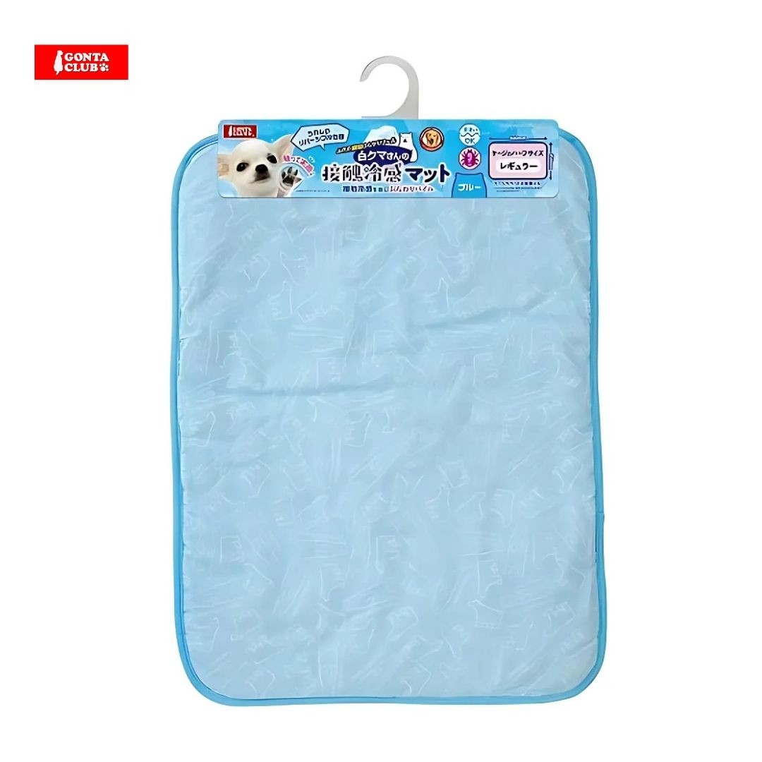 Marukan Cooling Mat Light Blue for Dog & Cat, Regular (DA400)