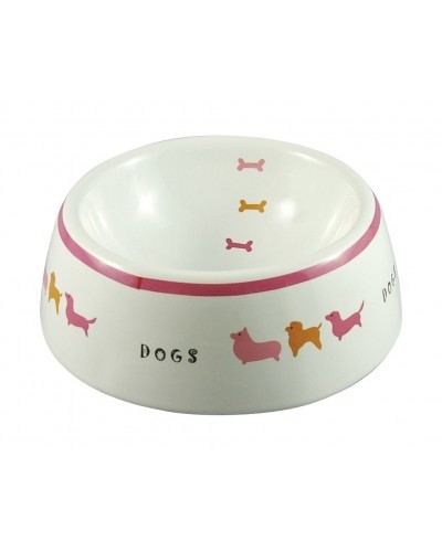 Marukan Pet Feeder Decorative Porcelain Bowl - Medium (DC197)