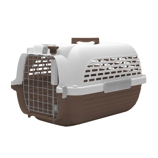 Dogit Voyageur Dog Carrier- Brown/White, Small  (76605)