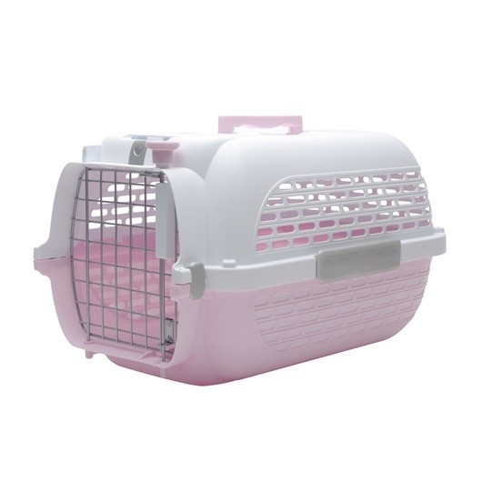 Dogit Voyageur Dog Carrier - White & Pink - Medium  (76618)