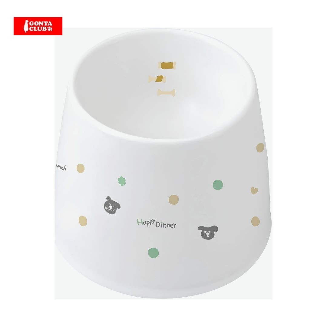 Marukan Easy Meal Ceramic Dish for Dog & Cat, Medium (DP248)