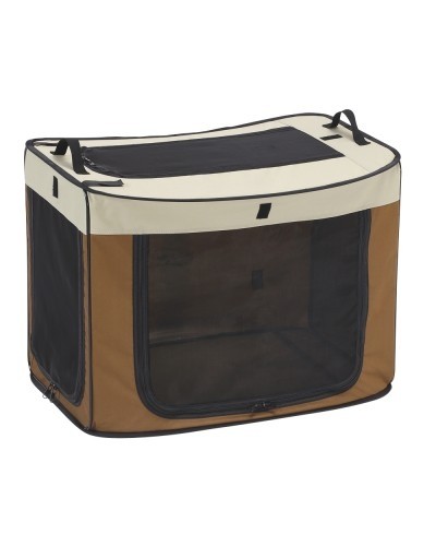 Marukan One Touch Cage Brown - Small  (DP682)
