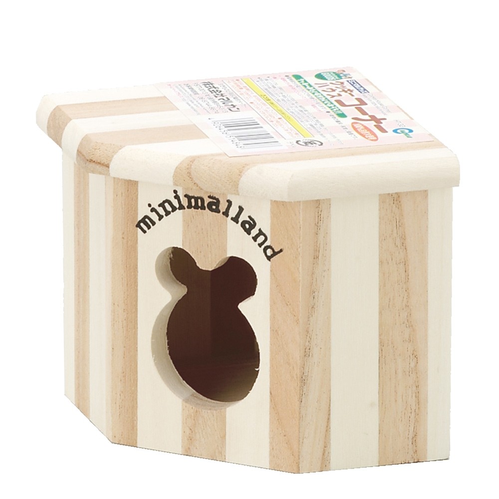 Marukan Wooden Cookie Corner Hamster House (HT32)