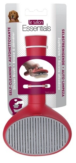 Le Salon Self-Cleaning Slicker Brush for Dogs (91261)