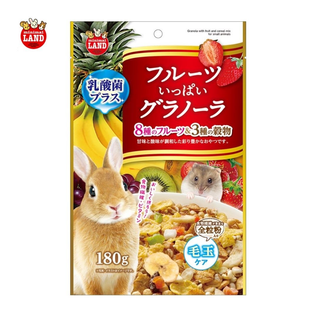 Marukan Granola Fruit Mix for Small Animals 180g (ML07)