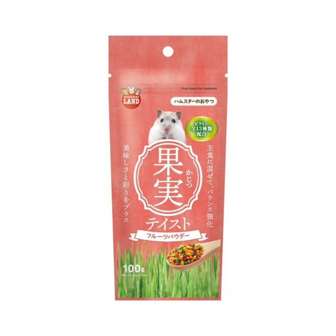 Marukan Fruits Mixed Snack for Small Animals 100g (ML414)