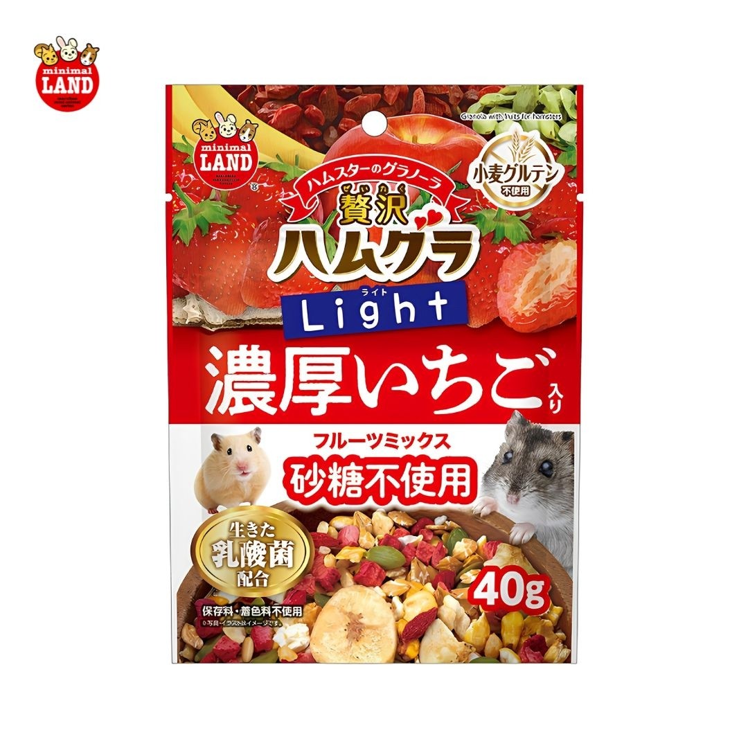 Marukan Granola with Fruits for Hamster 40g (ML517) NEW