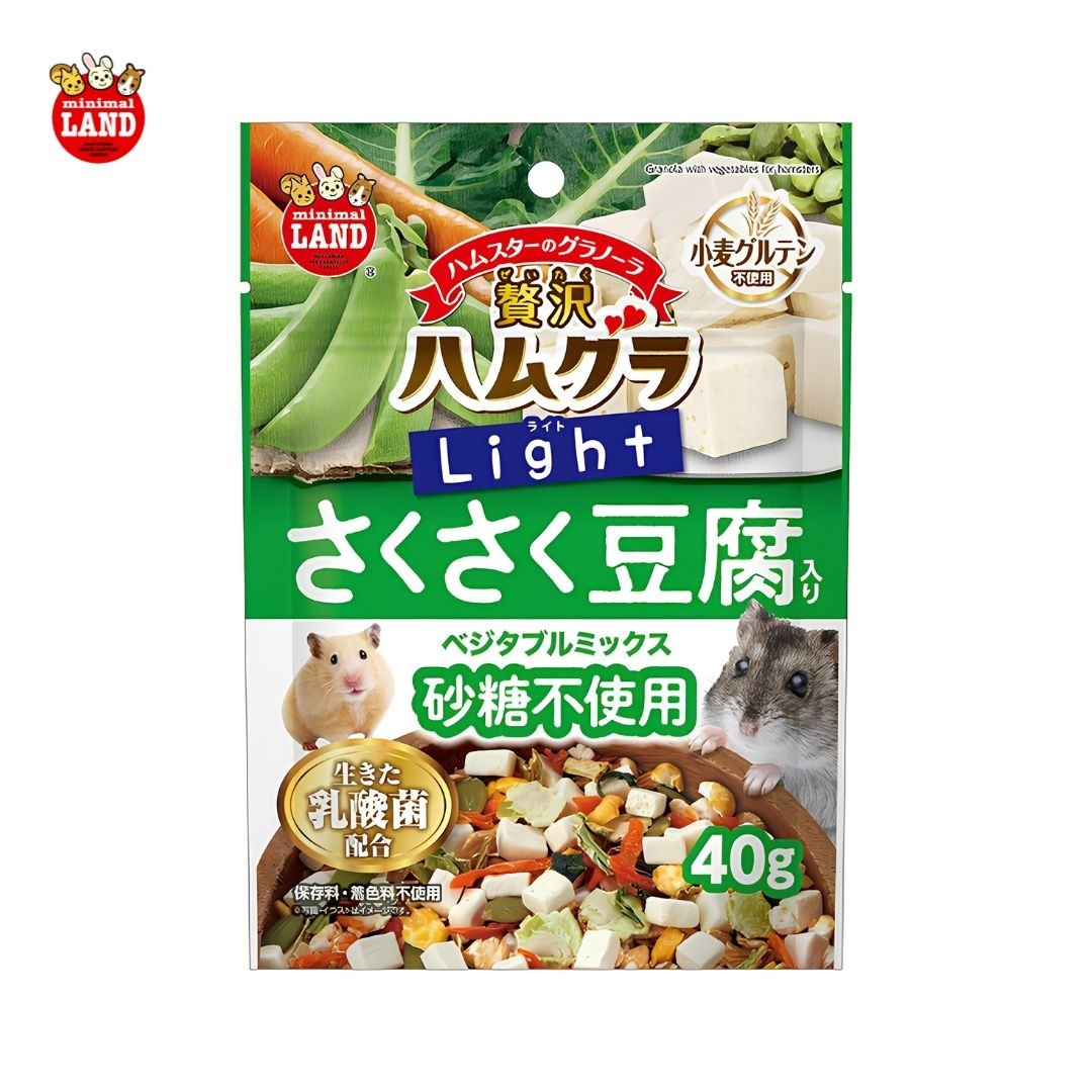 Marukan Granola with Vegetables for Hamsters 40g (ML518) NEW
