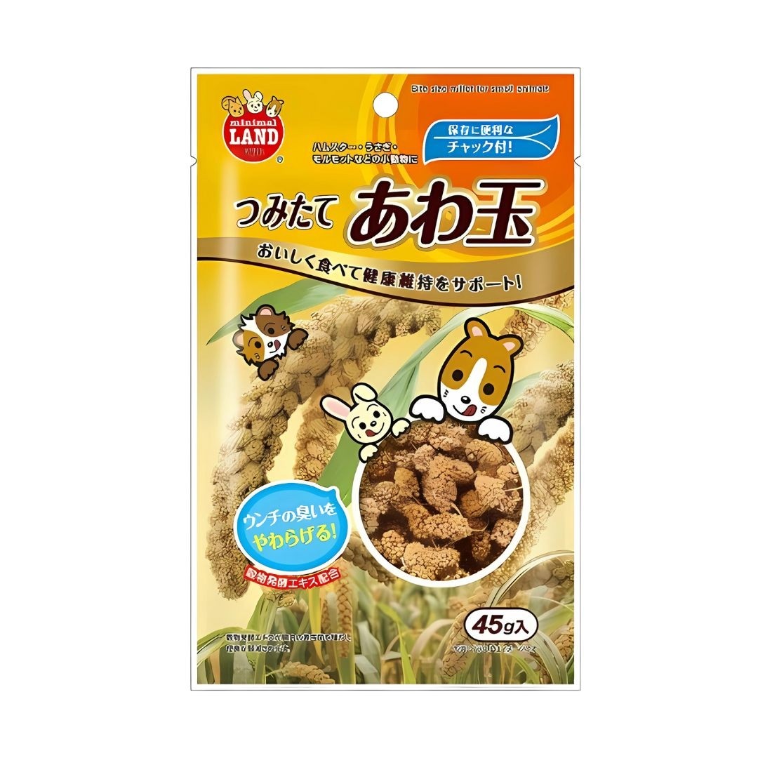 Marukan Bite-Size Millet for Small Animals 45g (ML521)