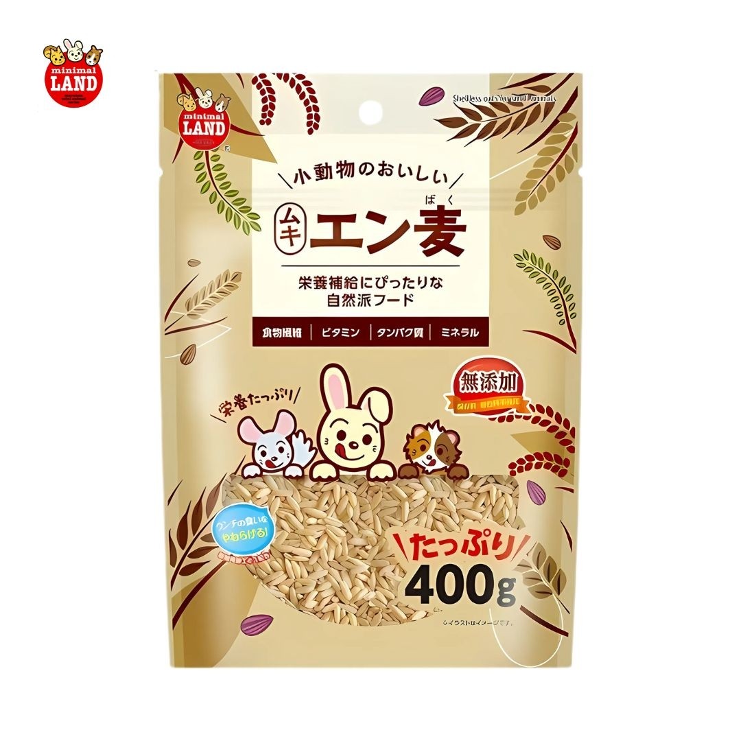 Marukan Tasty Hulled Oats for Small Animals 400g (ML540)