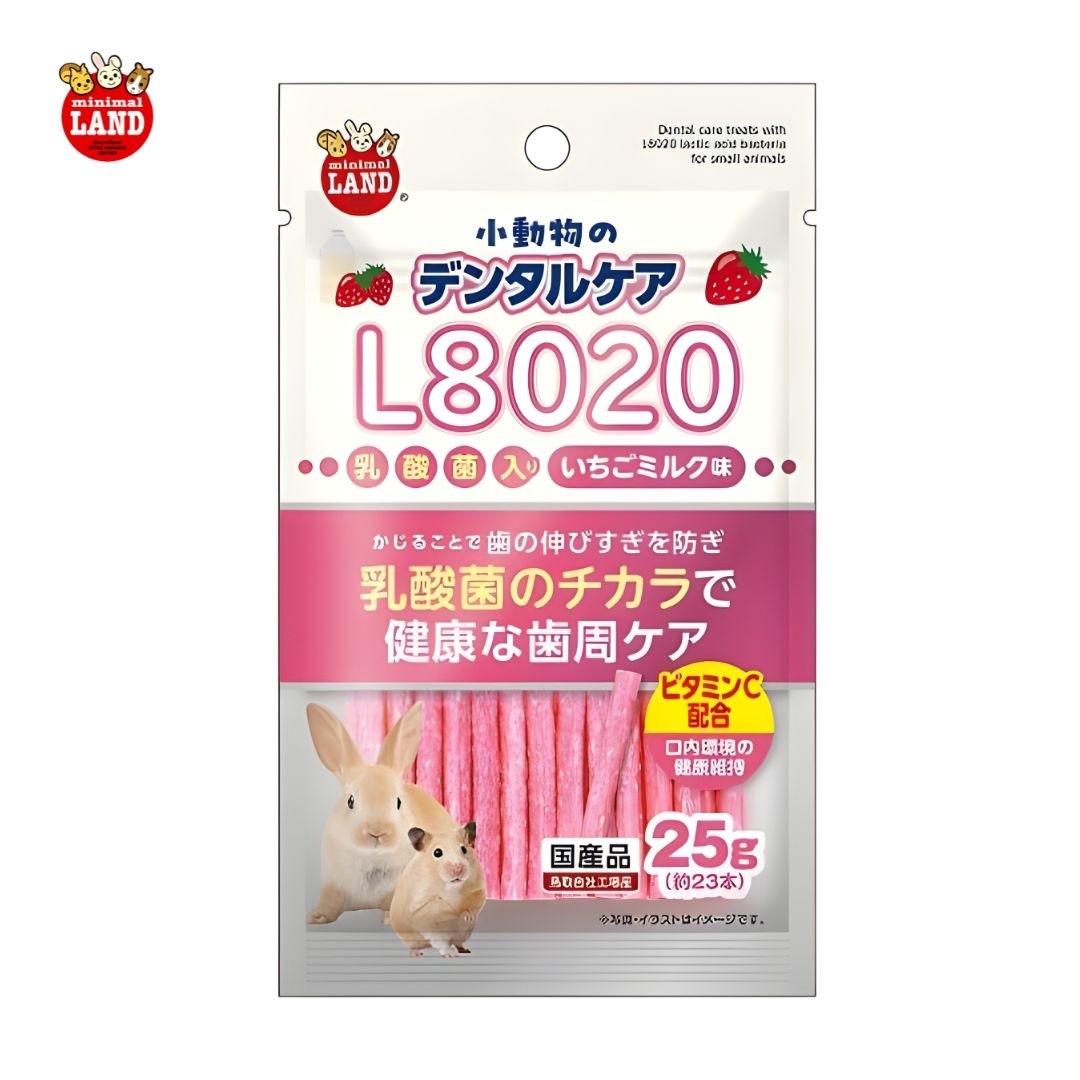 Marukan Dental Care with LAB & Strawberry for Small Animals 25g (ML675) NEW