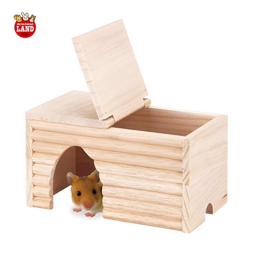 Marukan Natural Wood House for Syrian Hamsters (MLP17)