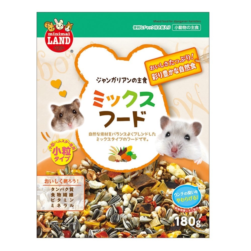 Marukan Mixed Food for Dwarf Hamster 180g (MR549)