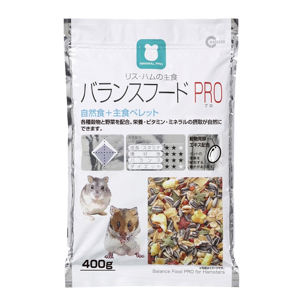 Marukan Pro Balance Food for Hamster 400g (MRP704)