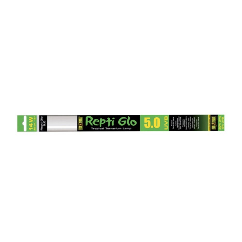 Exo Terra Repti Glo 5.0 Tropical terrarium Lamp T8 38cm 14w (PT2159)