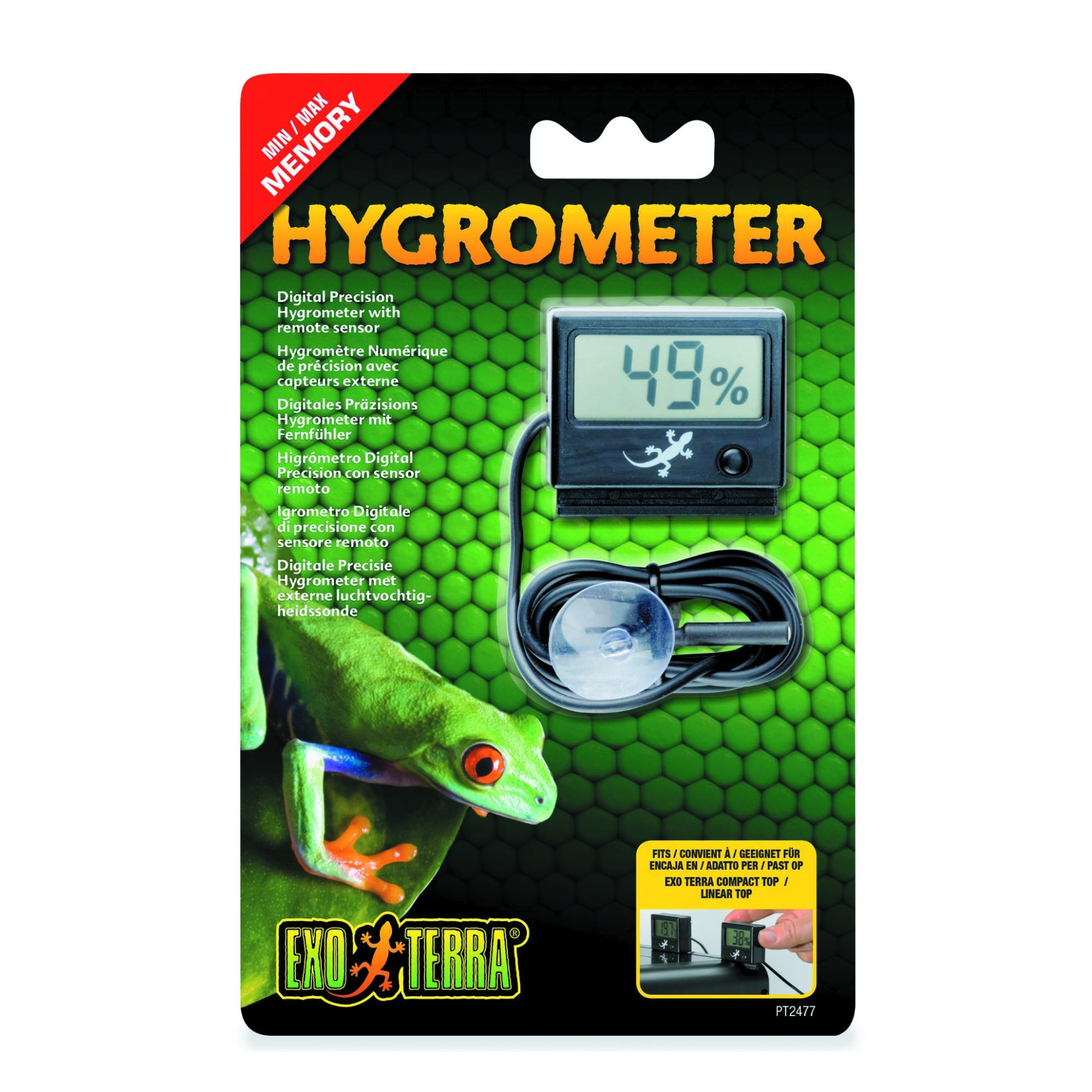 Exo Terra Digital Hygrometer (PT2477)