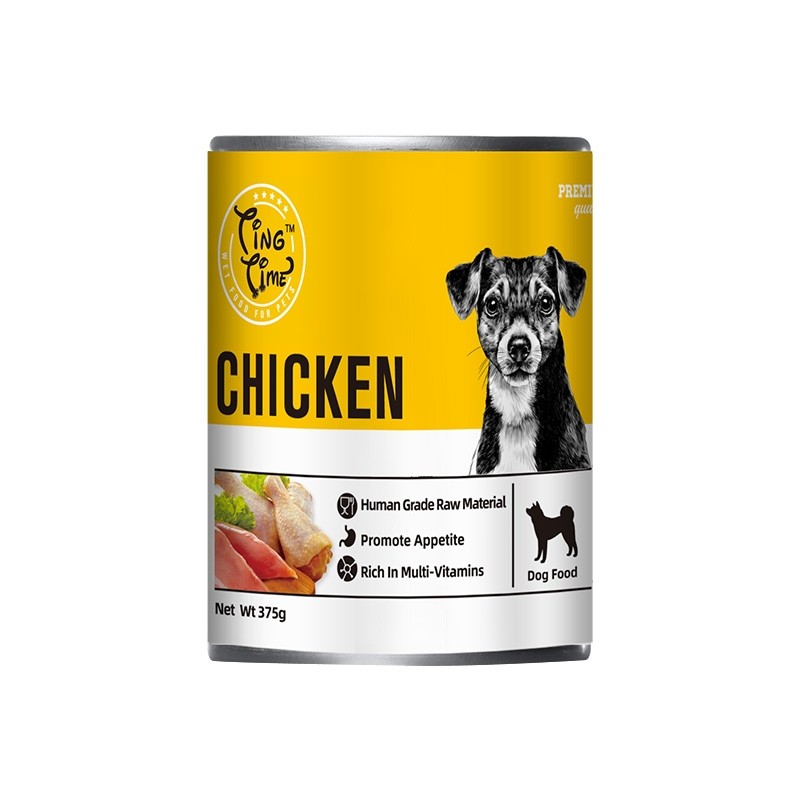 Ting Time Chicken Dog Food 375g (TN01)