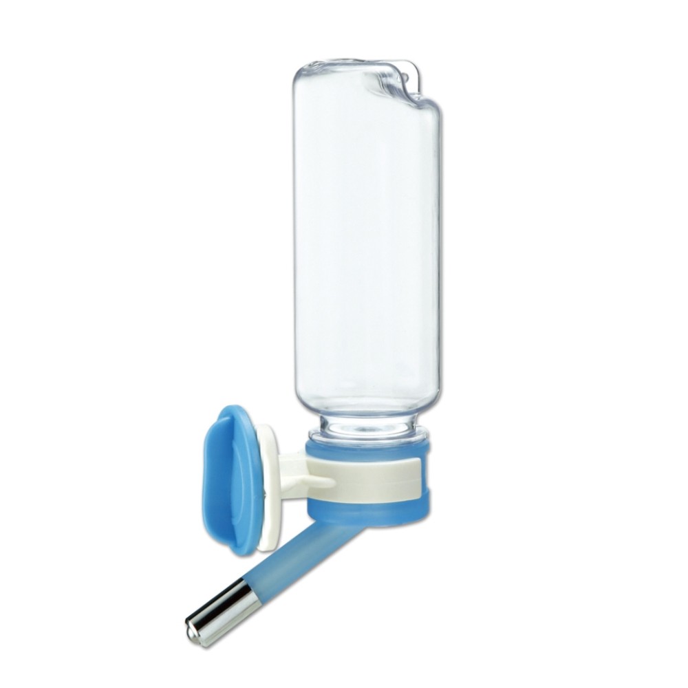 Marukan Water Bottle for Small Animals 120ml, Blue (WB2)