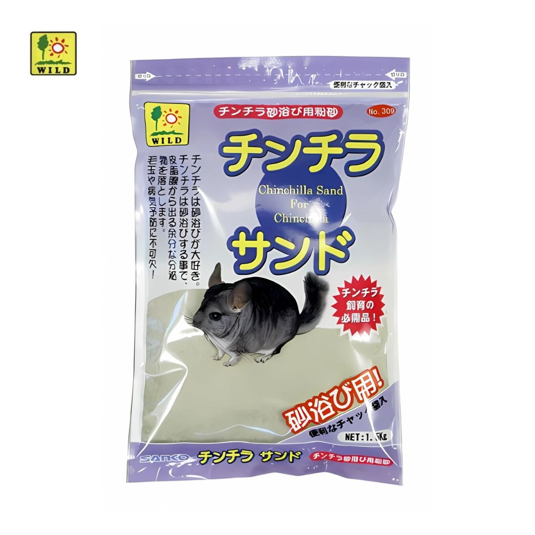 Wild Sanko Chinchilla Bath Sand 1.5kg (WD309)