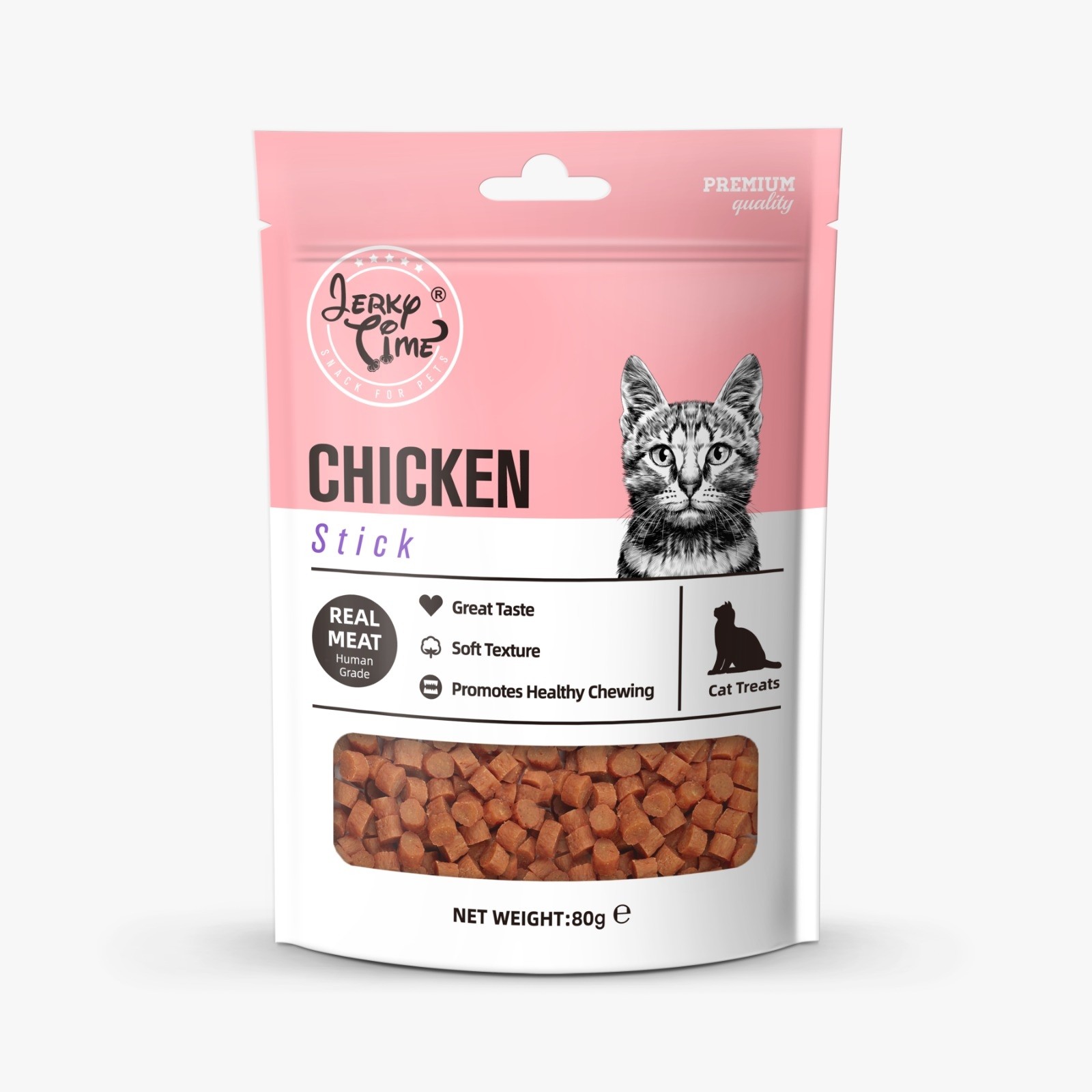 Jerky Time Chicken Stick for Cats 80g (JT811121)
