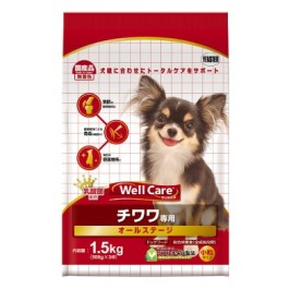 Well Care Chihuahua Dry Dog Food - 500g x 3 packs (115550)