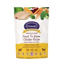 STEWART® RAW NATURAL FREEZE DRIED CHICKEN RECIPE 3.75 OZ [402762]