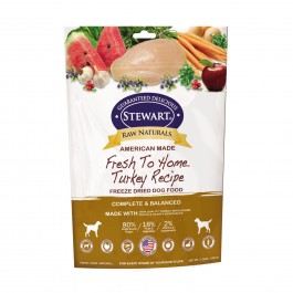 STEWART® RAW NATURAL FREEZE DRIED TURKEY RECIPE 3.75 OZ [402763]