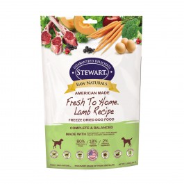STEWART® RAW NATURAL FREEZE DRIED LAMB RECIPE 3.75 OZ [402765]