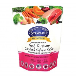 Stewart ® Raw Natural Freeze Dried Chicken & Salmon Recipe 12 oz (402966)