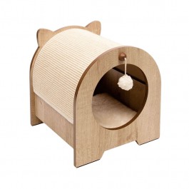 Catit Minou Bench Scratcher Hideout for Cats (52101)