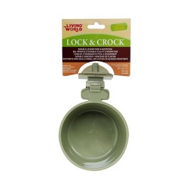 Living World Lock & Crock Dish, Olive Green (61788)