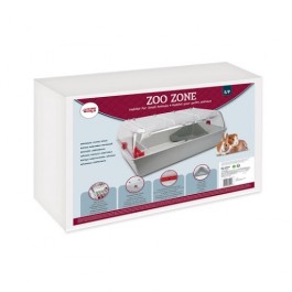 Living World Zoo Zone Grey Burgundy Small (62001)