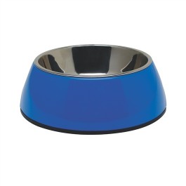 Dogit 2-in-1 Dog Dish, Large, Blue (1.6L / 54.1 fl oz) (73554)