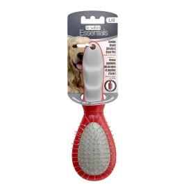 Le Salon Essentials Dog Bristle/Steel Pin Combo Brush, Large (91214)